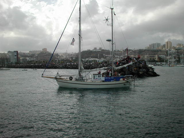 P� v�g till starten