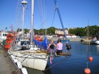 Fiskehamnen i Visby'
