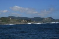 Medeltida katedral utanf�r Muxia