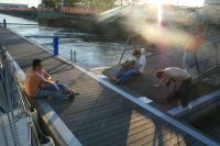 Filminspelning vid Arctic Fox