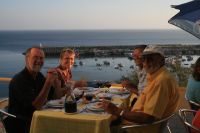 Middag med Sylvia och Arne p� Chiquitita