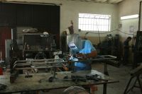 Ny badstege under tillverkning