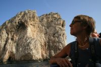 P� v�g till Grotte di Nettuno