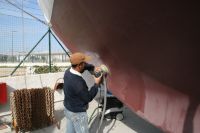 Slipning av epoxifiller