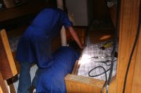 Byte av propellerpackning