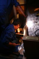 Byte av propellerpackning