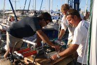 Pressning av f�sten