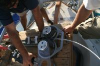 Pressning av f�sten