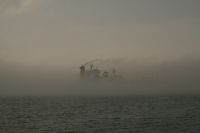 Tjocka vid Europa Point, Gibraltar