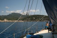 Inlopp till Puerto de Soller