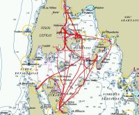 Sj�kortsbild av v�ra irrf�rder under m�nader!