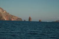 P� v�g mot Isola Vulcano