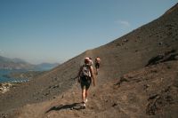 Vandring upp p� Vulcano