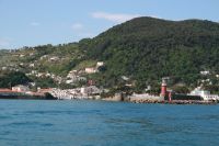 Inlopp till Ischia Porto