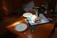 Salerno, enkel lunch ombord