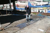 Anders h�gtryckssprutar skitig tamp