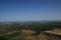 Utsikt fr�n Menorcas h�gsta punkt.