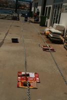 100 m ankark�tting m�rks var 10:e m.