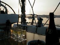 F�rlovningsfest p� Wild Lady