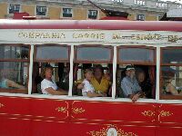 Sightseeing fr�n sp�rvagnen