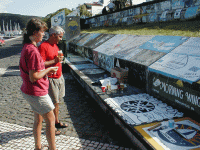 Maria och Per efter fullgjort v�rv